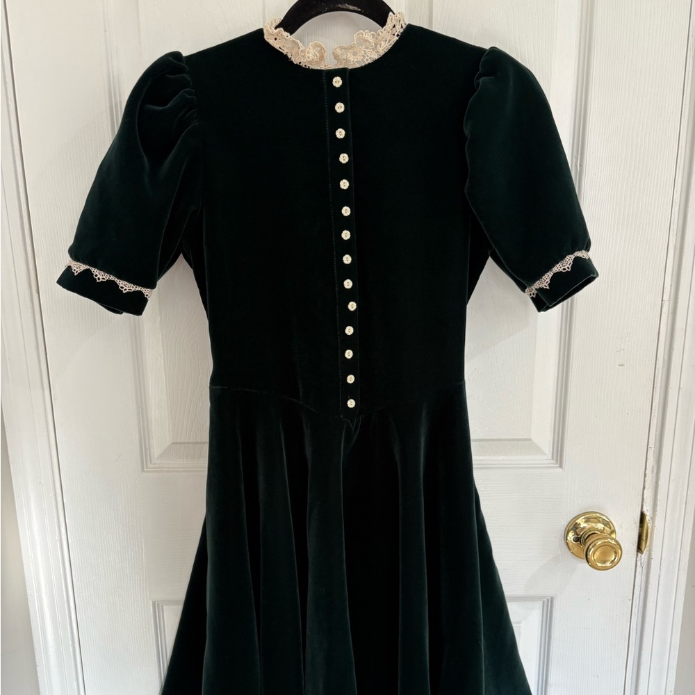 American Girl Molly Christmas Dress Like Your Doll size 14 RETIRED